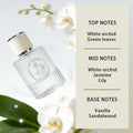 White Orchid Women's EDT 50ml – Soft Floral Niche Fragrance