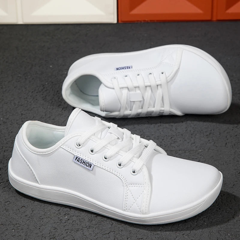 Men's Waterproof Barefoot Minimalist Sneakers — Wide Toe