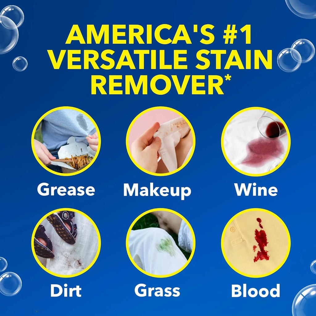 Revive Your Whites Instantly — Fabric Stain Remover & Whitening Powder | 110g/300g, Yellow Stain Removal, Deep Decontamination, Bleach-Safe
