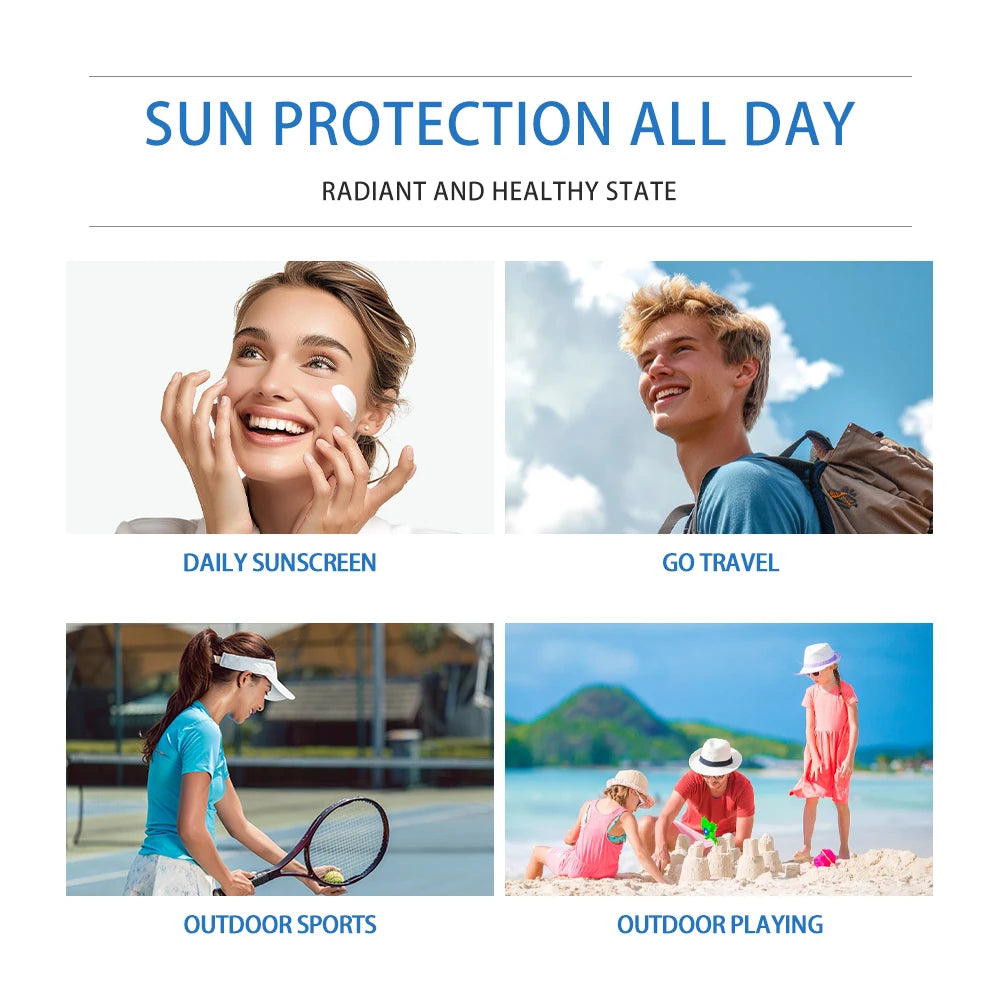 SPF50 Water-Fit Sun Serum – Lightweight Korean Sunscreen with Moisturizing & Oil Control