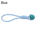 Treat-Dispensing Rope Ball Puzzle Toy for Dogs
