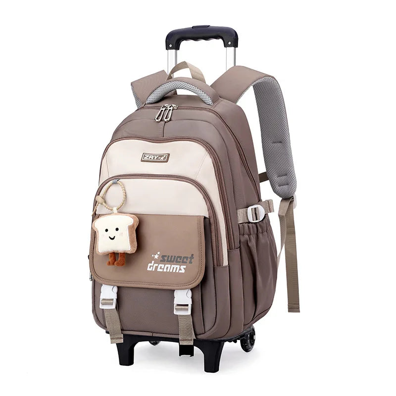 Trolley School Backpack – Two- & Six-Wheel Options