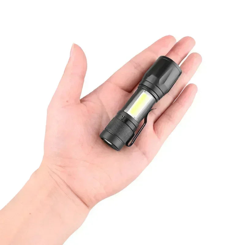 100000LM Super Bright Rechargeable LED Flashlight – Long Range Waterproof Camping Torch