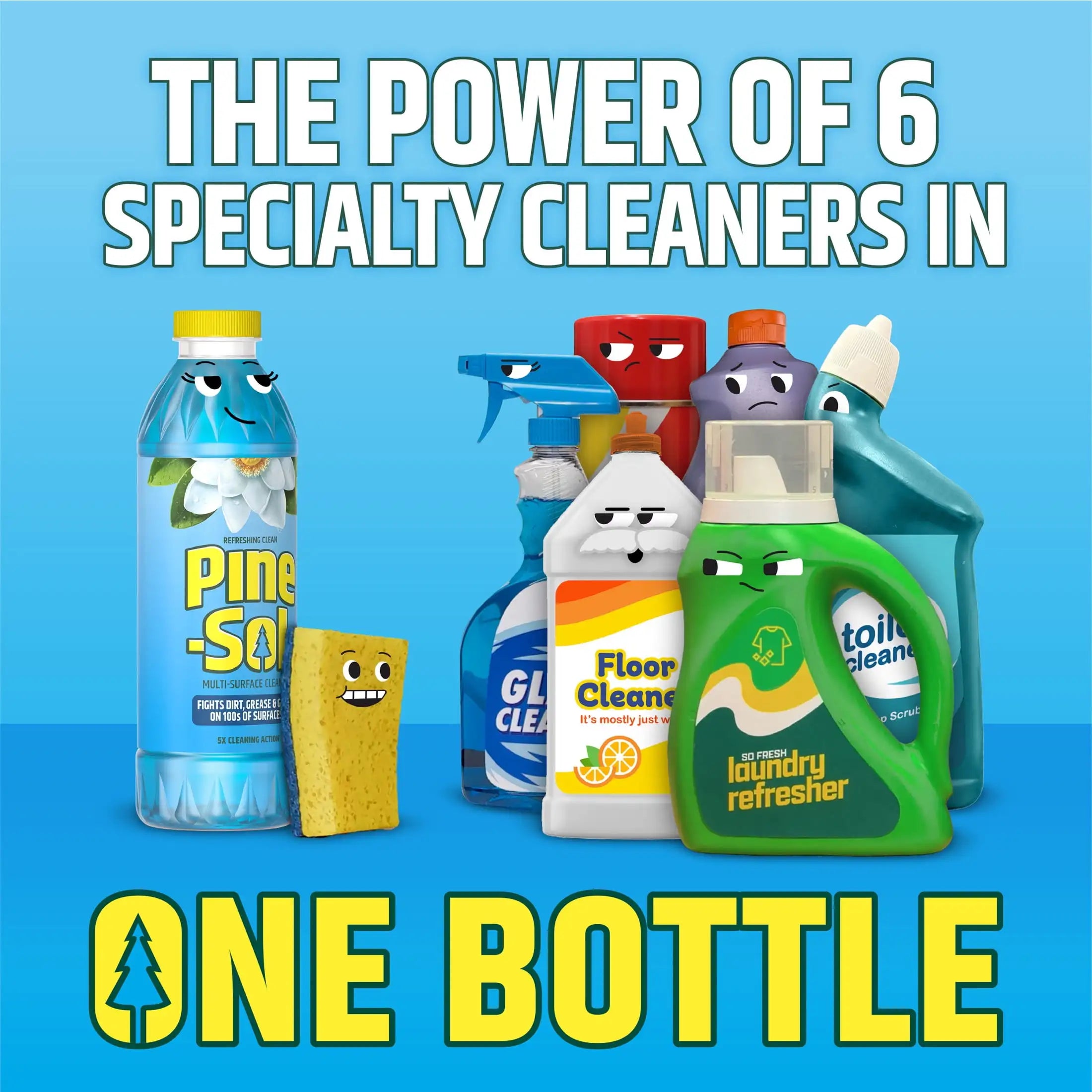 One Cleaner. Every Floor. — Multi Surface Floor Cleaner | 24 fl oz Concentrated, Refreshing Clean, Hardwood, Tile, Laminate & Vinyl