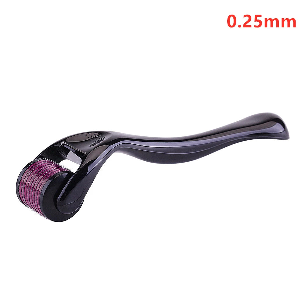 540-Needle Derma Roller — Microneedling for Face & Hair