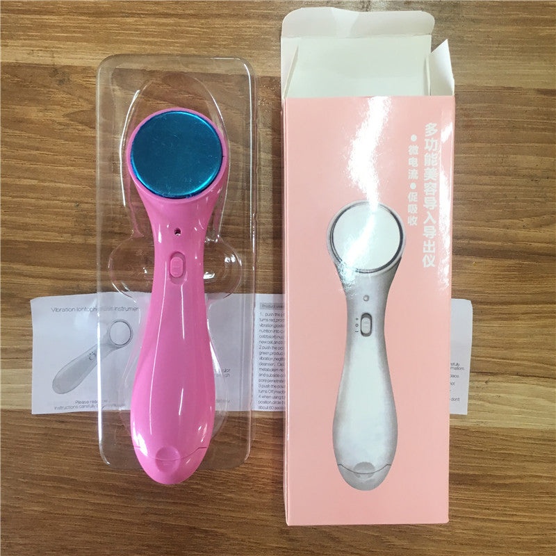 Ionic Ultrasonic Facial Beauty Device – Anti-Aging, Wrinkle Removal & Skin Firming Massager