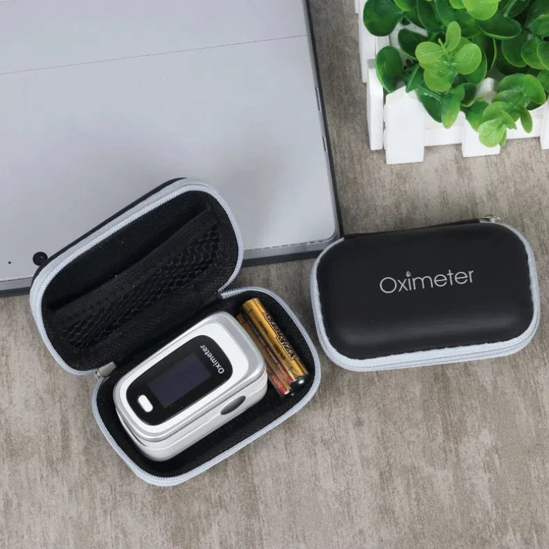 Protective Storage Case for Oximeter & Small Devices – Zipper Pouch Bag, 4 Styles