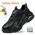 Steel Toe Safety Sneakers – Kevlar Anti-Puncture Insulated Work Shoes