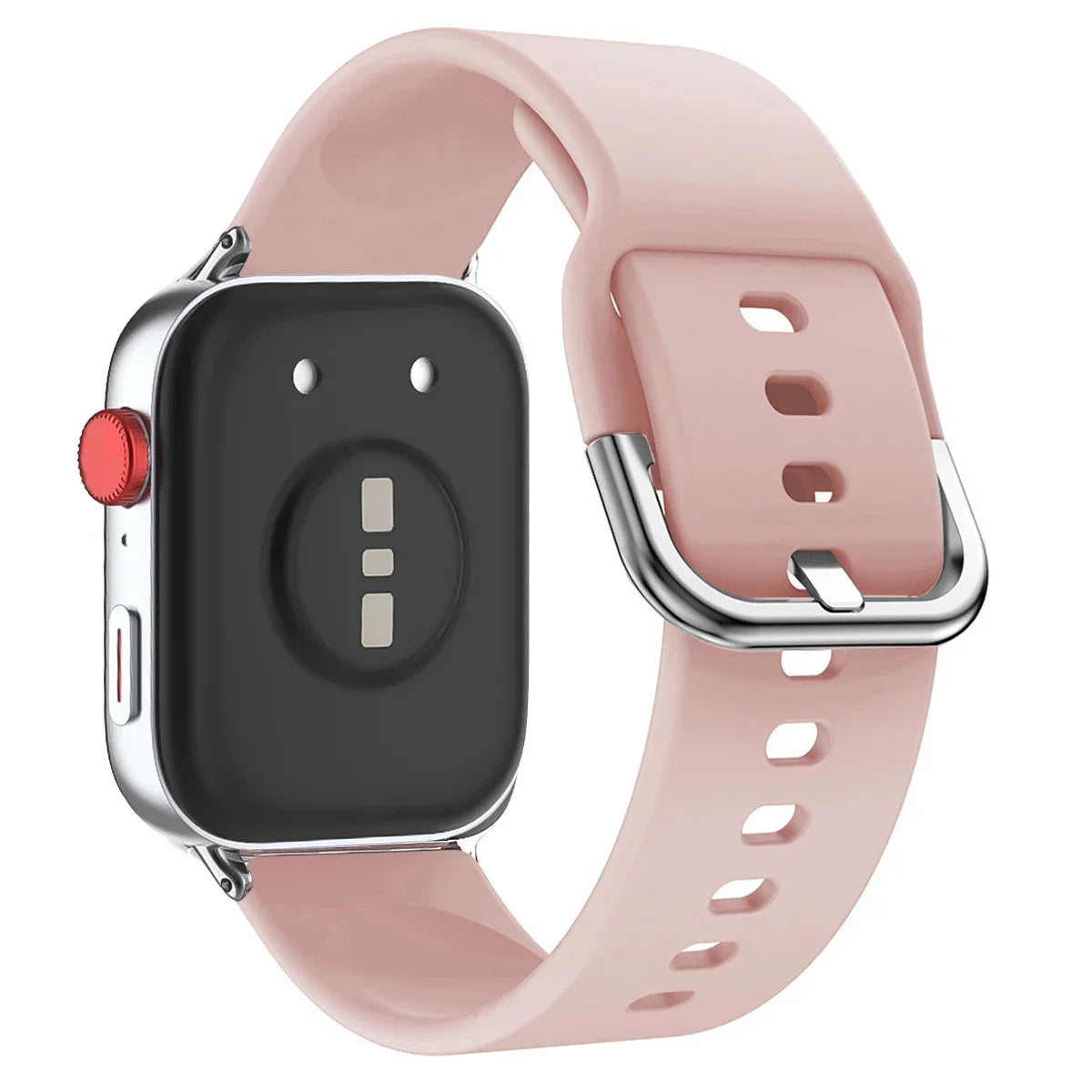 Silicone Sport Band for Huawei Watch FIT 1/2/3/4 Pro | Metal Buckle Replacement Bracelet Strap