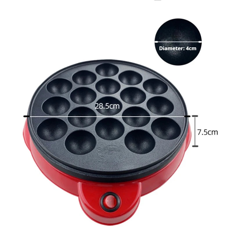 Electric Takoyaki Maker — Household Octopus Ball Grill Pan & Cake Baking Machine