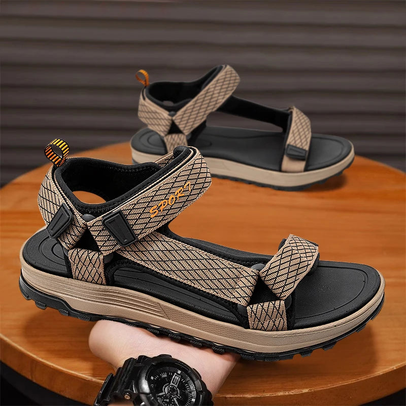 Men's Lightweight Casual Beach Sandals – Comfortable Outdoor Holiday Sandals
