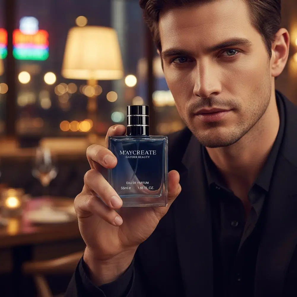 55ml Unisex Cologne Spray – Woody Floral Long-Lasting Fragrance
