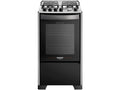 Dako Black Magister 4-Burner Gas Range – Freestanding Stove, Bivolt