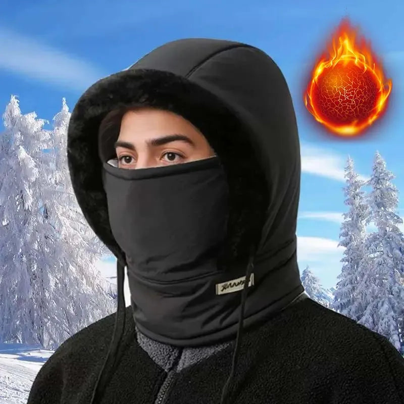 Winter Trapper Hat with Fleece Lining and Ear Flaps