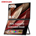 18.5-Inch Dual Portable Monitor – Full HD Folding Screens