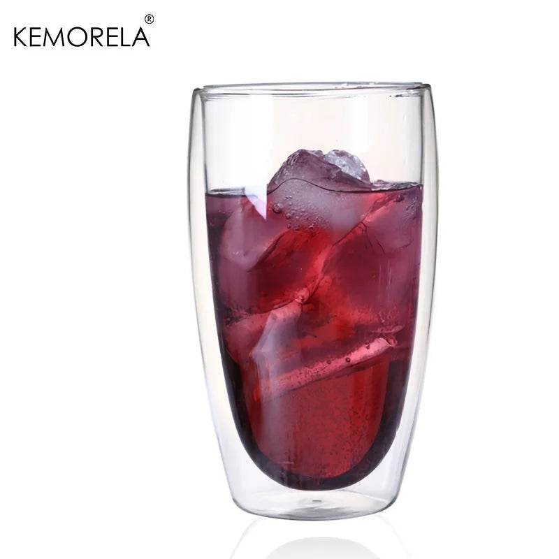 Double-Wall Glass Cup – Five Size Options