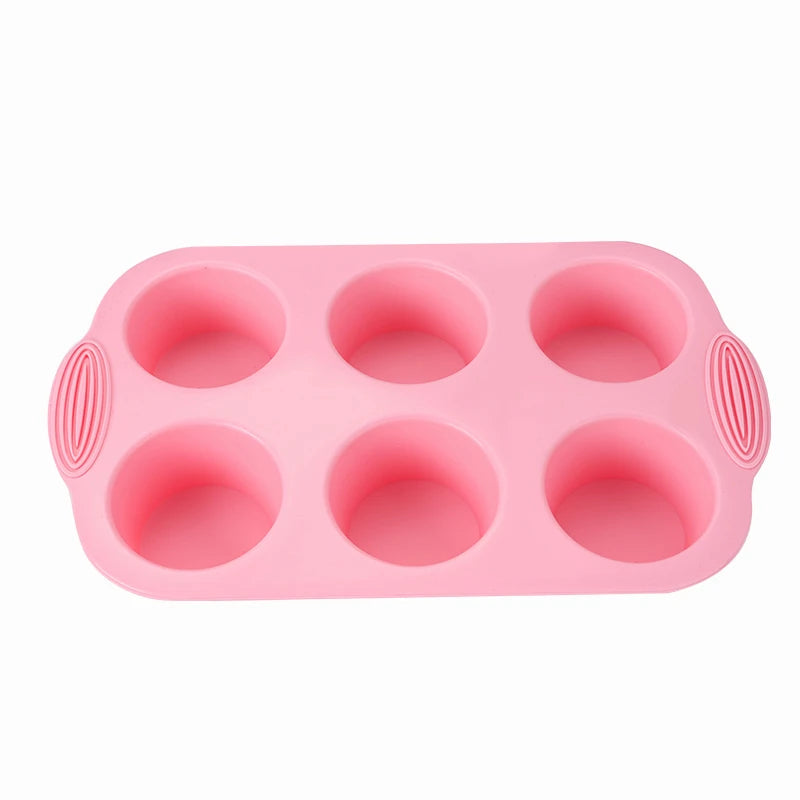 Pink Silicone Bakeware – Cake, Muffin & Loaf Molds