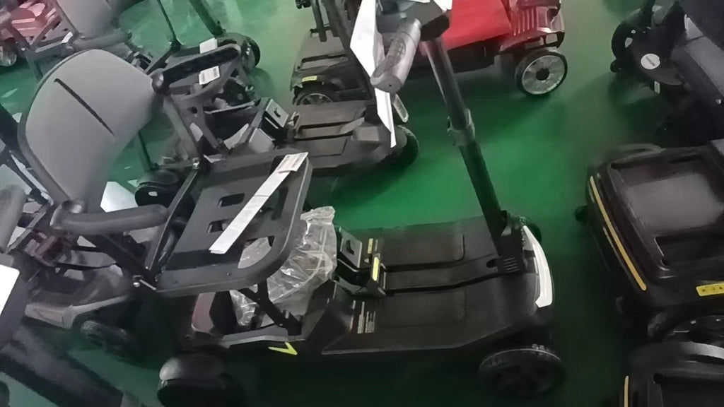 Lightweight 4-Wheel Mobility Scooter, Foldable