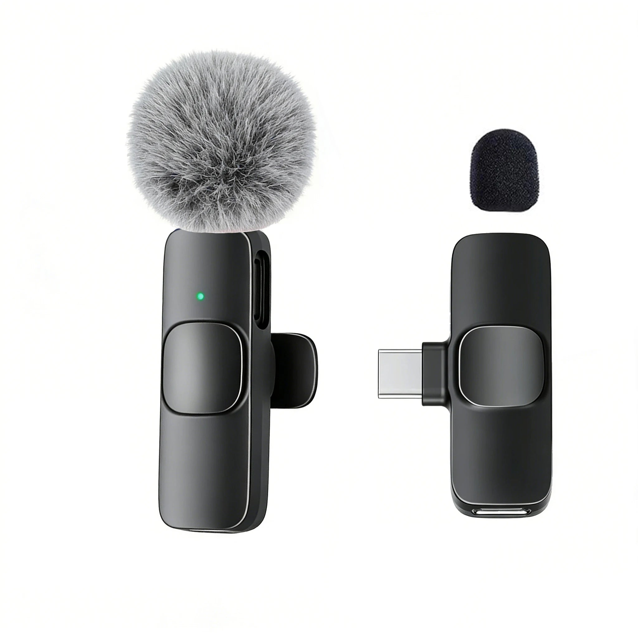 Crystal Clear Audio. Zero Setup. — Wireless Lavalier Microphone | Type-C, Plug & Play, 30m Range, Noise Reduction, 360° Pickup, 4 Colors