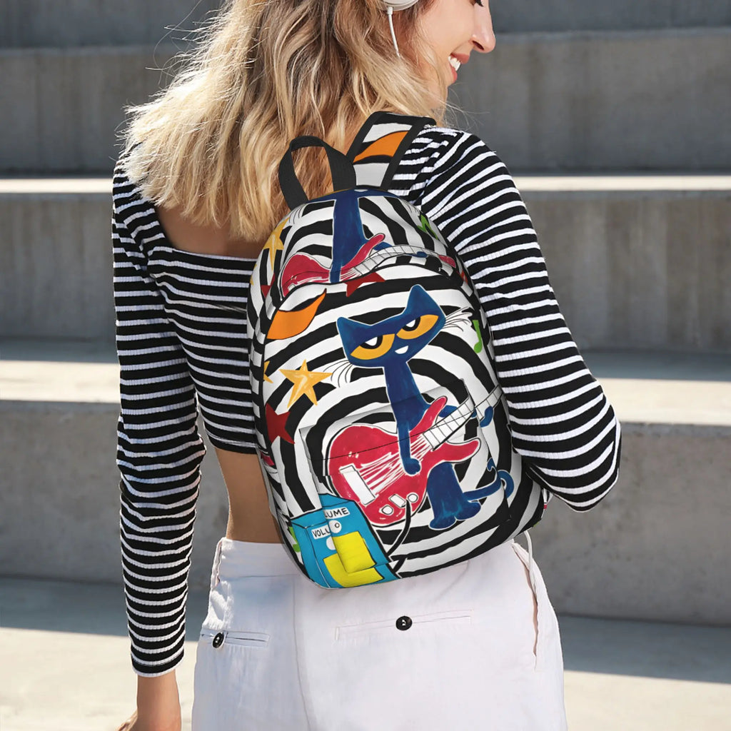 Pete the Cat Backpack – Softback Printed Daypack