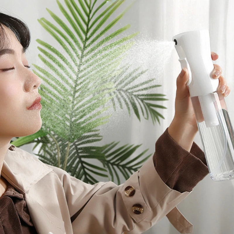 Fine Mist. Continuous Spray. Perfect Every Time. — High Pressure Continuous Mist Spray Bottle | Hair Care, Makeup & Water Misting, 200/300/500ml