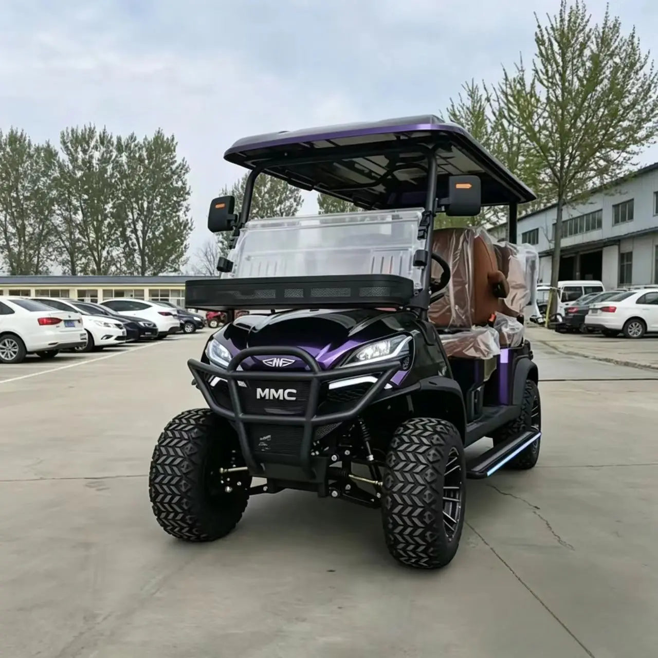 Supreme Luxury Electric Golf Cart — 4WD Off-Road 2/4/6 Seater, 48V–72V, 4–7.5kW