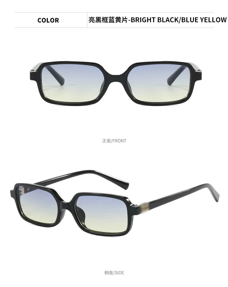 Neutral Square Trendy Sunglasses | Advanced UV Protection Shades for Men & Women