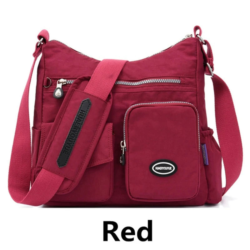 weixier Waterproof Nylon Large Capacity Crossbody Shoulder Tote – Designer Business Handbag for Women