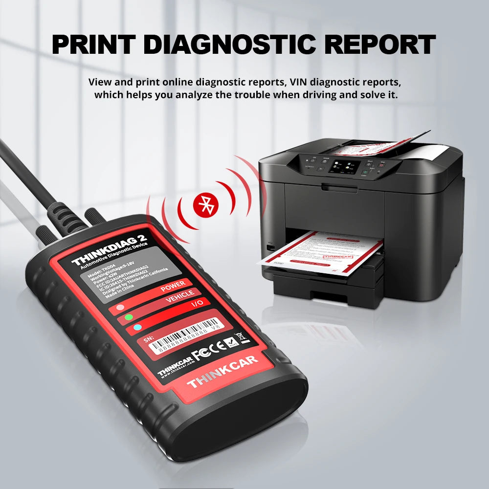THINKCAR Thinkdiag 2 OBD2 Scanner — Full System Diagnostic