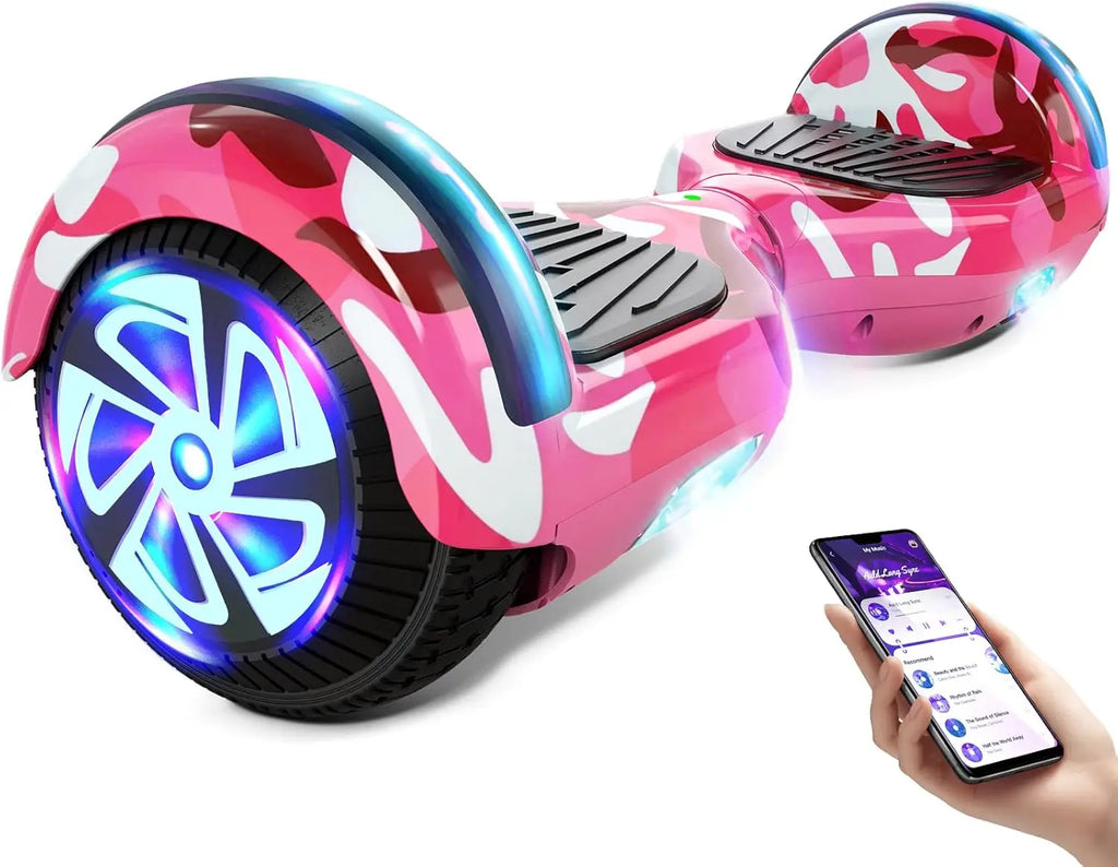 Self-Balancing Hoverboard Scooter – Bluetooth LED
