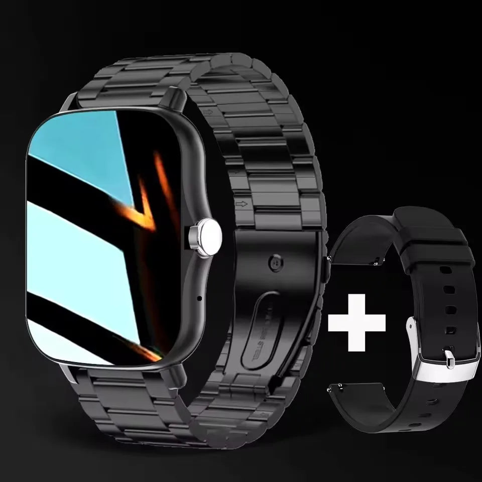 Smart Watch 2.01" HD Display | Answer Calls Sport Modes DIY Dial Weather Forecast Smartwatch