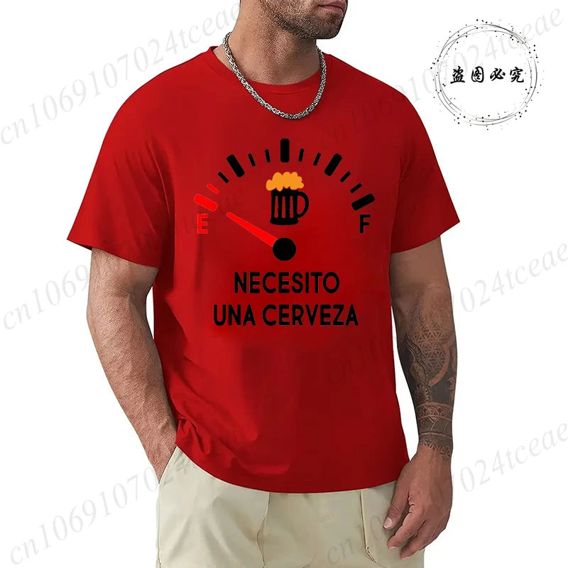 I Drink Beer 3 Days A Week Yesterday Today Tomorrow Unisex Casual T-shirt Short-Sleeve Summer Fashion Tshirt Men T Shirt Clothes