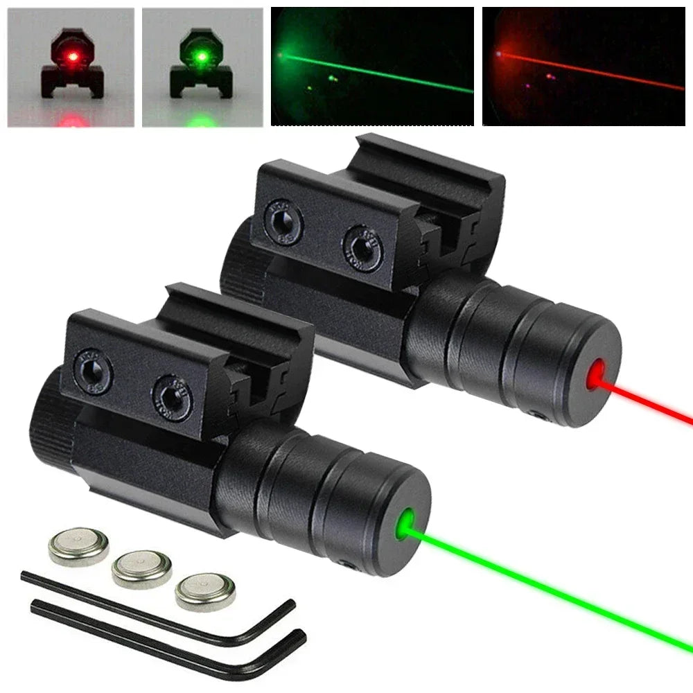 Mini Red Dot Laser Sight – Adjustable 635-655nm with 11mm/20mm Rail Mount