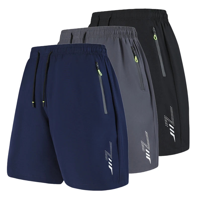 Men's Elastic Casual Running Shorts — Lightweight Everyday Athletic Shorts