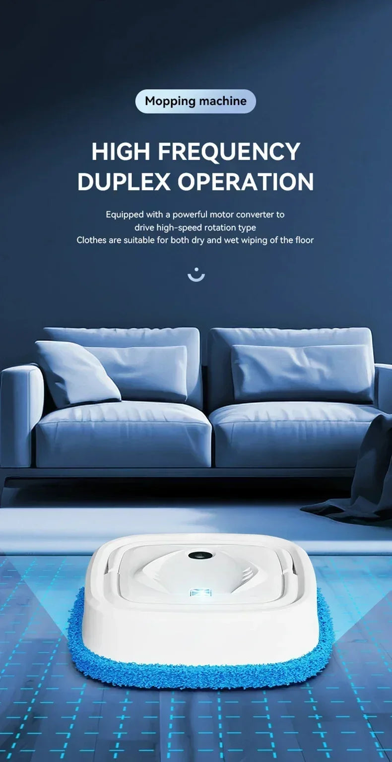 Smart Robot Vacuum Cleaner – 2000Pa Suction, Sweep & Mop, Smart Mapping for Pet Hair