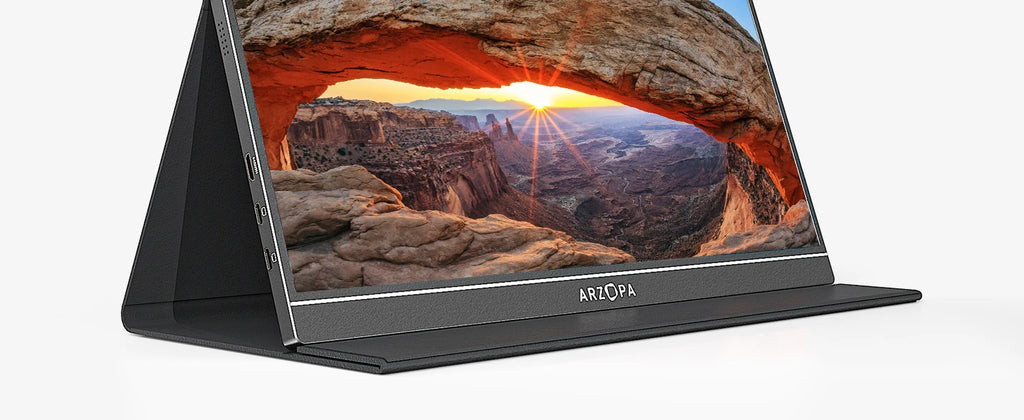 15.6-Inch Portable Monitor – Full HD IPS & Aluminum Housing