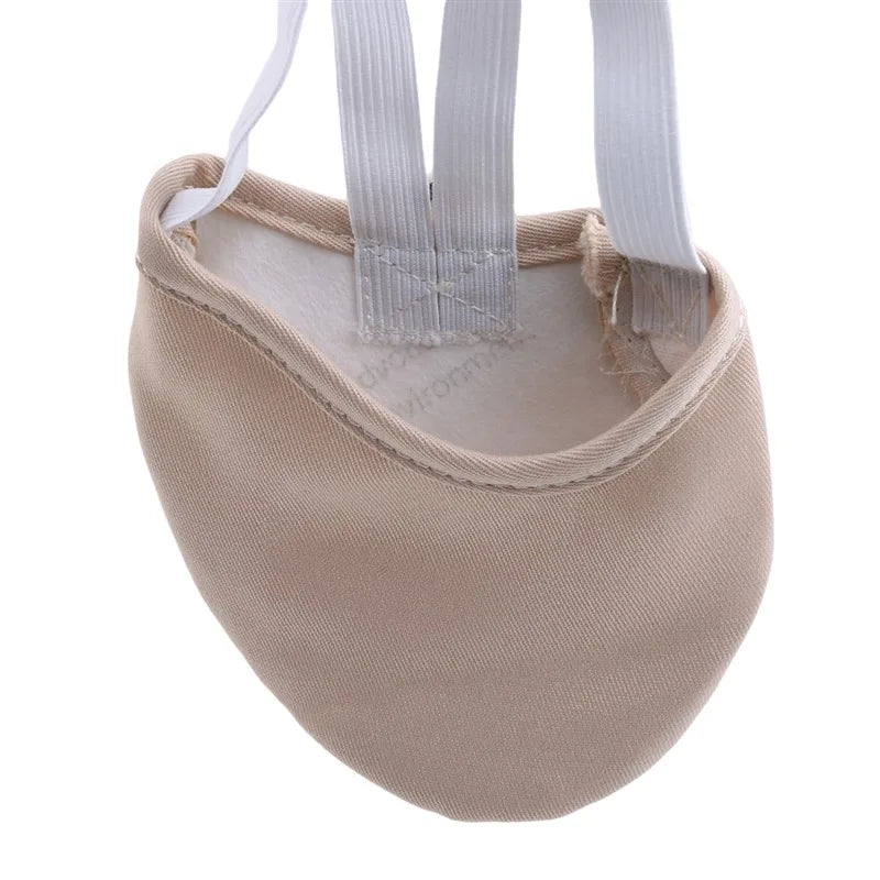 Rhythmic Gymnastics Half-Sole Toe Shoes — Elastic Knit