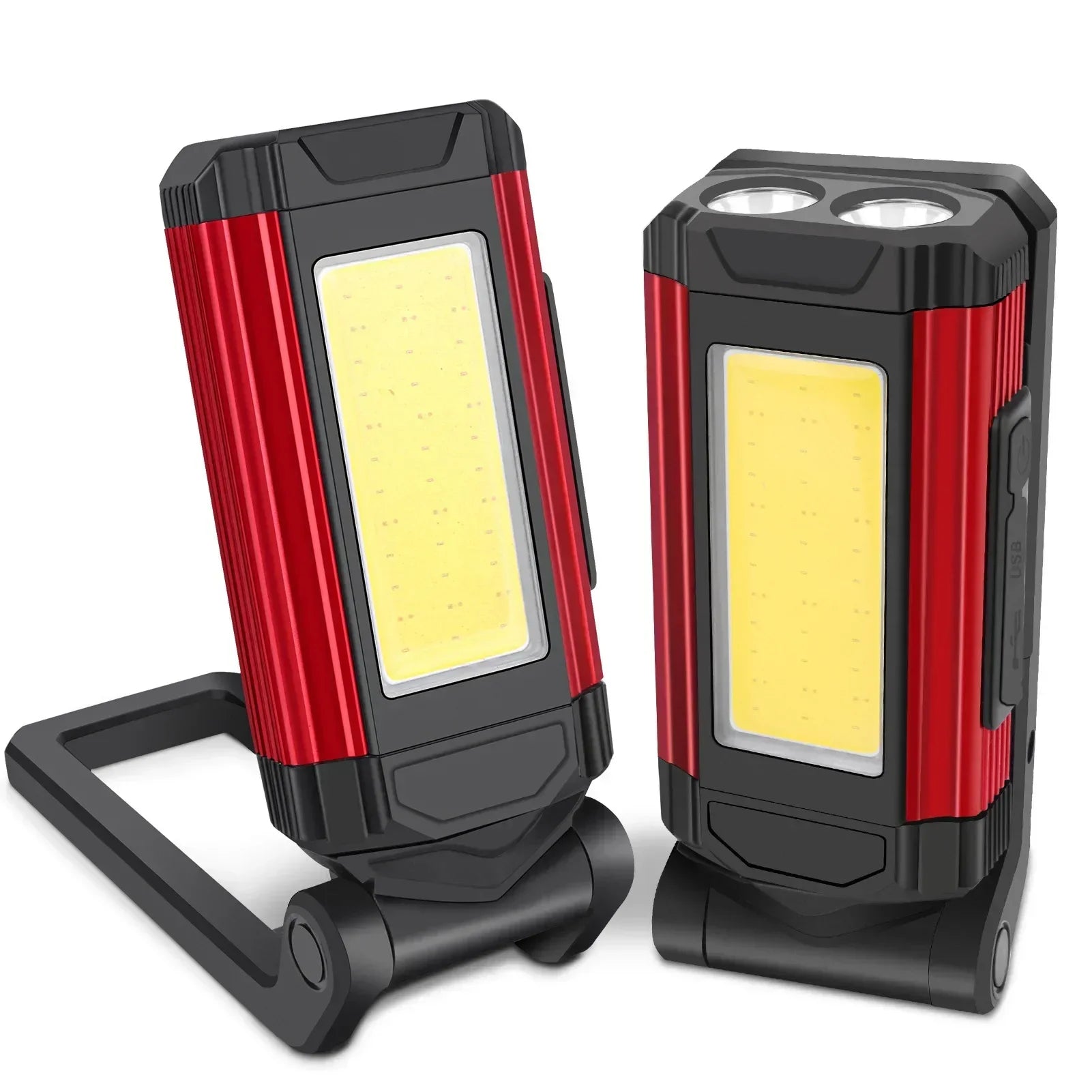 ESMARTER K011 XPE+COB Work Light – 600 Lumen, 5 Modes, Power Bank Function, IP64, USB Rechargeable