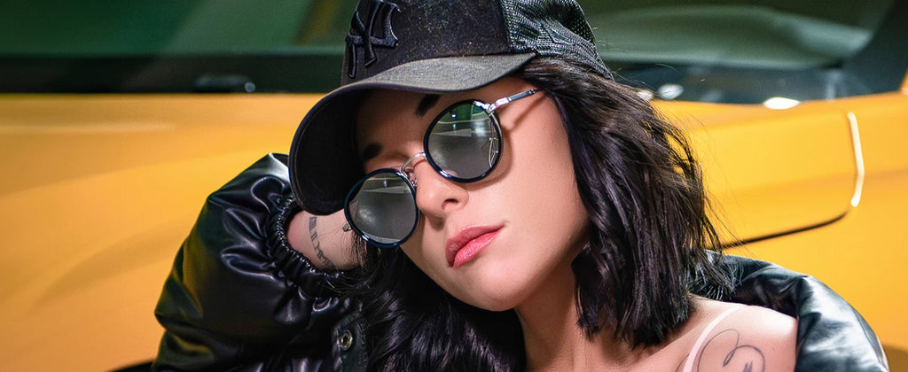 ZENOTTIC Steampunk Round Polarized Sunglasses | Mirror Vintage Shades UV400 for Men & Women