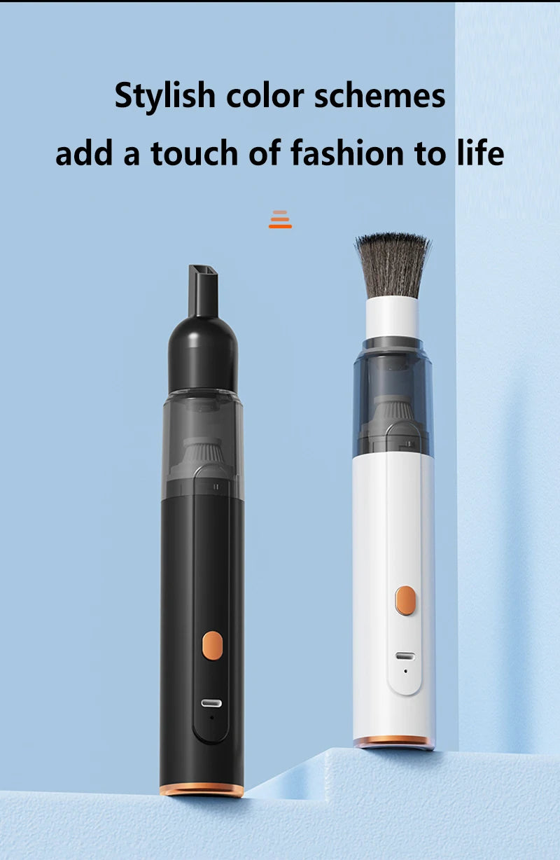 Mini Handheld Vacuum Cleaner – 3-in-1 Car & Desk Cleaner