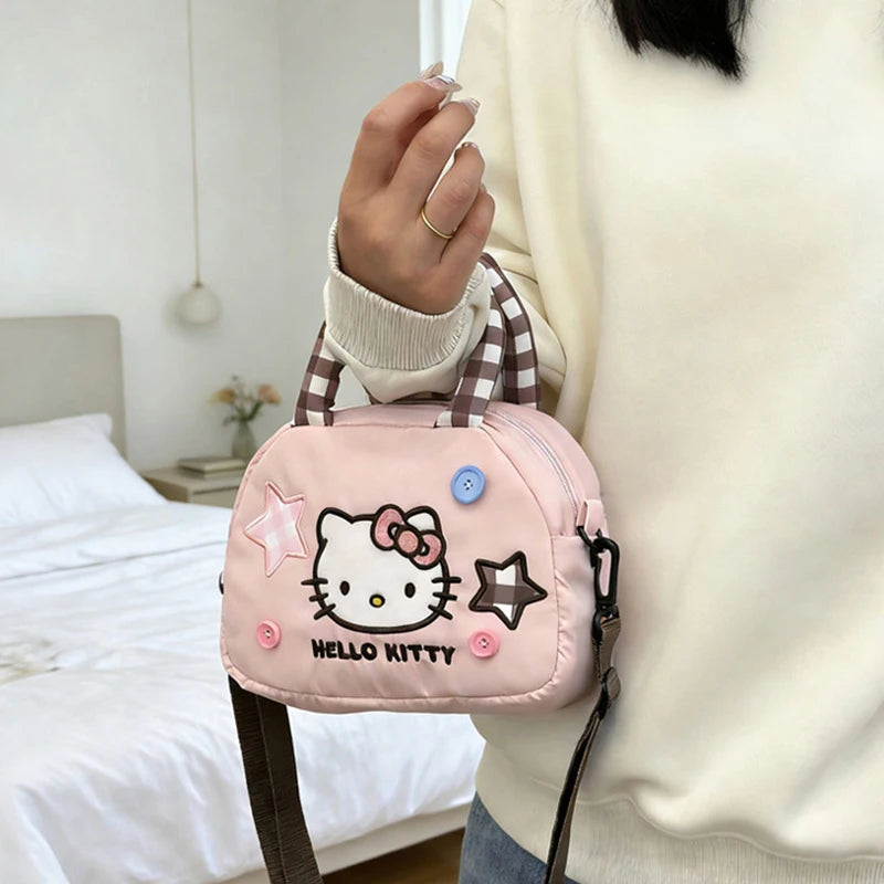 Hello Kitty Sanrio Shoulder Bag – Large Capacity Cute Anime Bag for Women