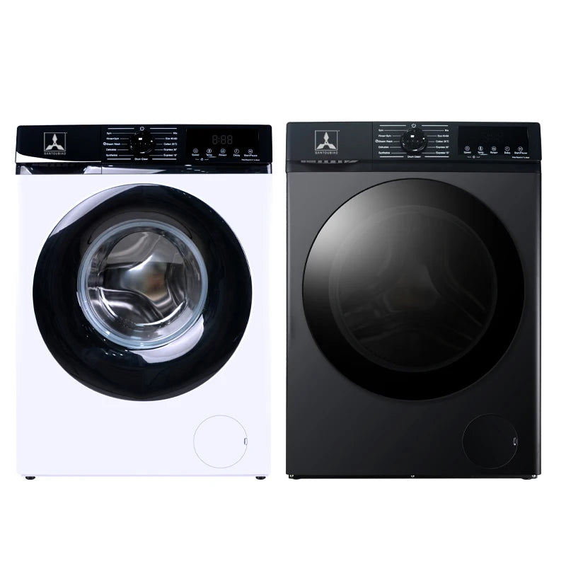 12KG Automatic Stackable Washer-Dryer Combo — Inverter BLDC Motor, Turbo Wash, Quick Dry for Home & Commercial Hotel Use