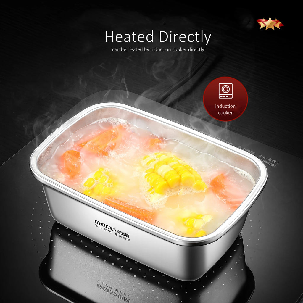 Stainless Steel Food Storage Container – Silicone Seal