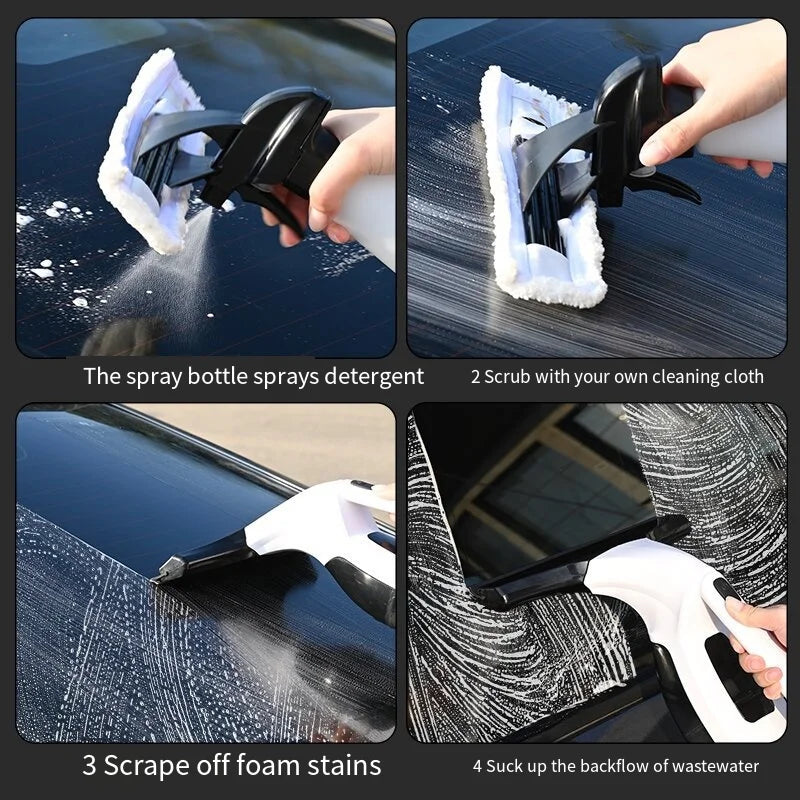 Cordless Electric Window Cleaner Machine – Rechargeable Automatic Portable Glass Cleaning Tool