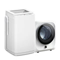 Portable Washer & Dryer Combo Set — 14 lbs Fully Automatic Washing Machine & 1.5 Cu Ft Portable Clothes Dryer