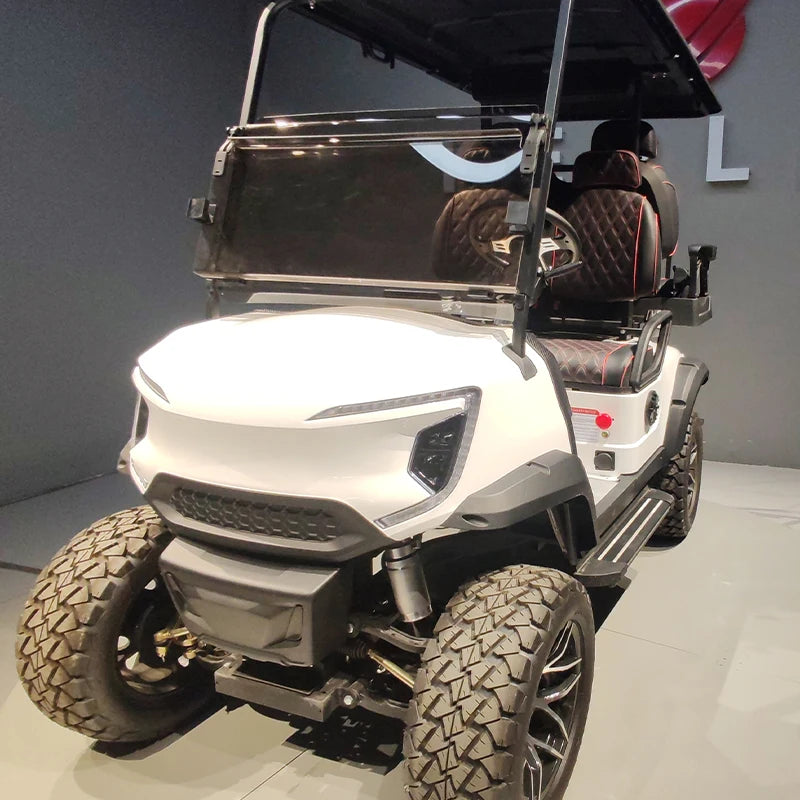 4 / 6 Seat Electric Golf Cart — Club Car Style Off-Road Electric Carrito with G-Wagon Seats & Petrol Option