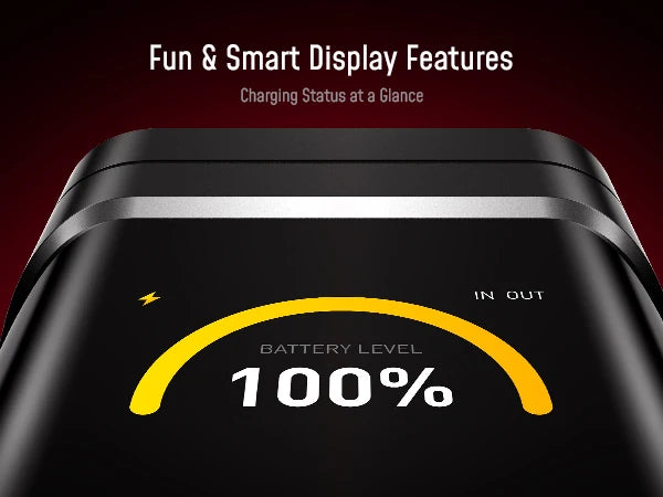 [NEW] AOHI The Future Starship Pro PD3.1 310W 20,000mAh LED Display Power Bank with 140W C-C Cable