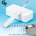 GeZhou Sonic Electric Toothbrush – 6 Cleaning Modes, 4 Brush Heads, USB Rechargeable