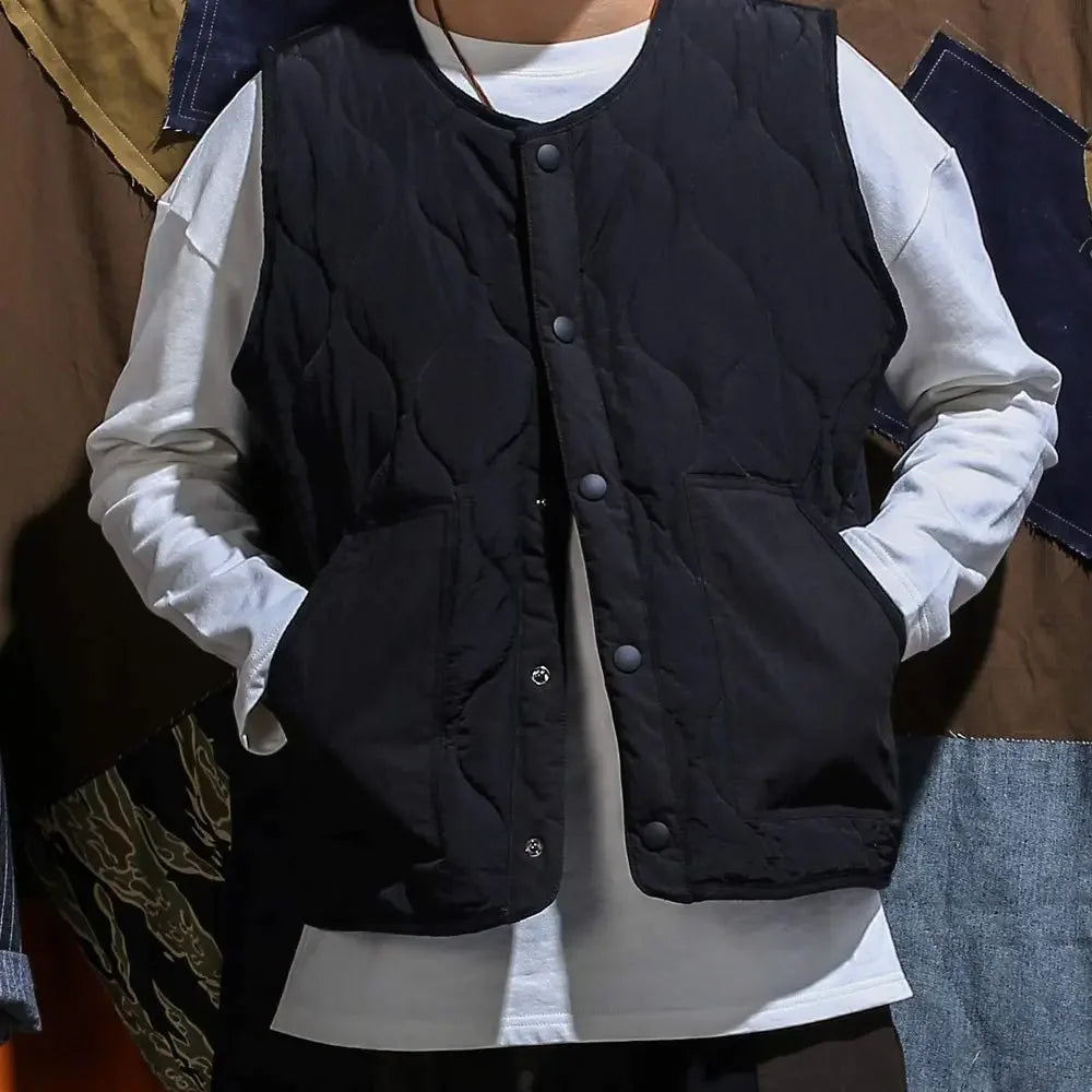 Men's Quilted Padded Work Vest