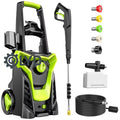 Electric Pressure Washer – Four Nozzles & Foam Cannon